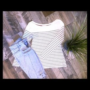 3/4 sleeve T-shirt Banana Republic